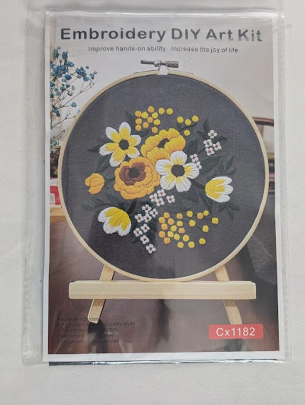 Embroidery DIY Art Kit Cx1182 Arts & Crafts, DIY